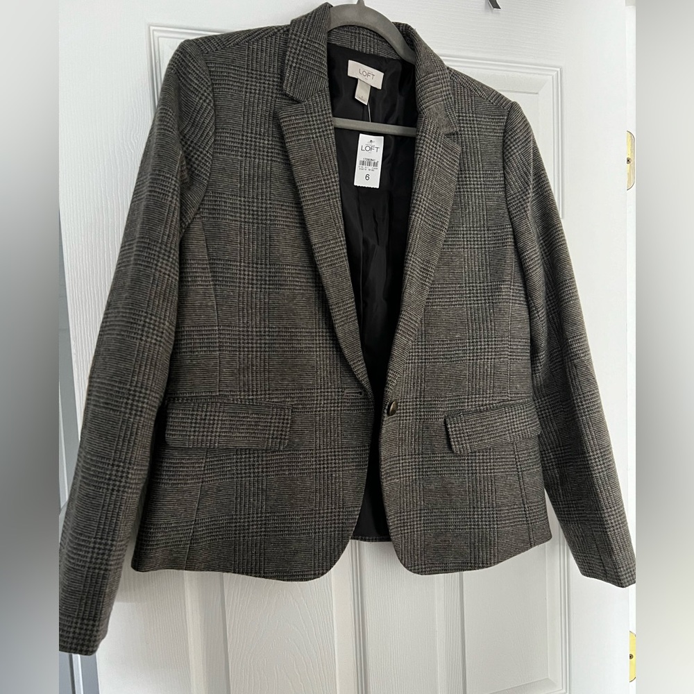 Tweed Ann Taylor blazer NWT